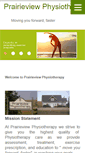 Mobile Screenshot of prairieviewphysiotherapy.com